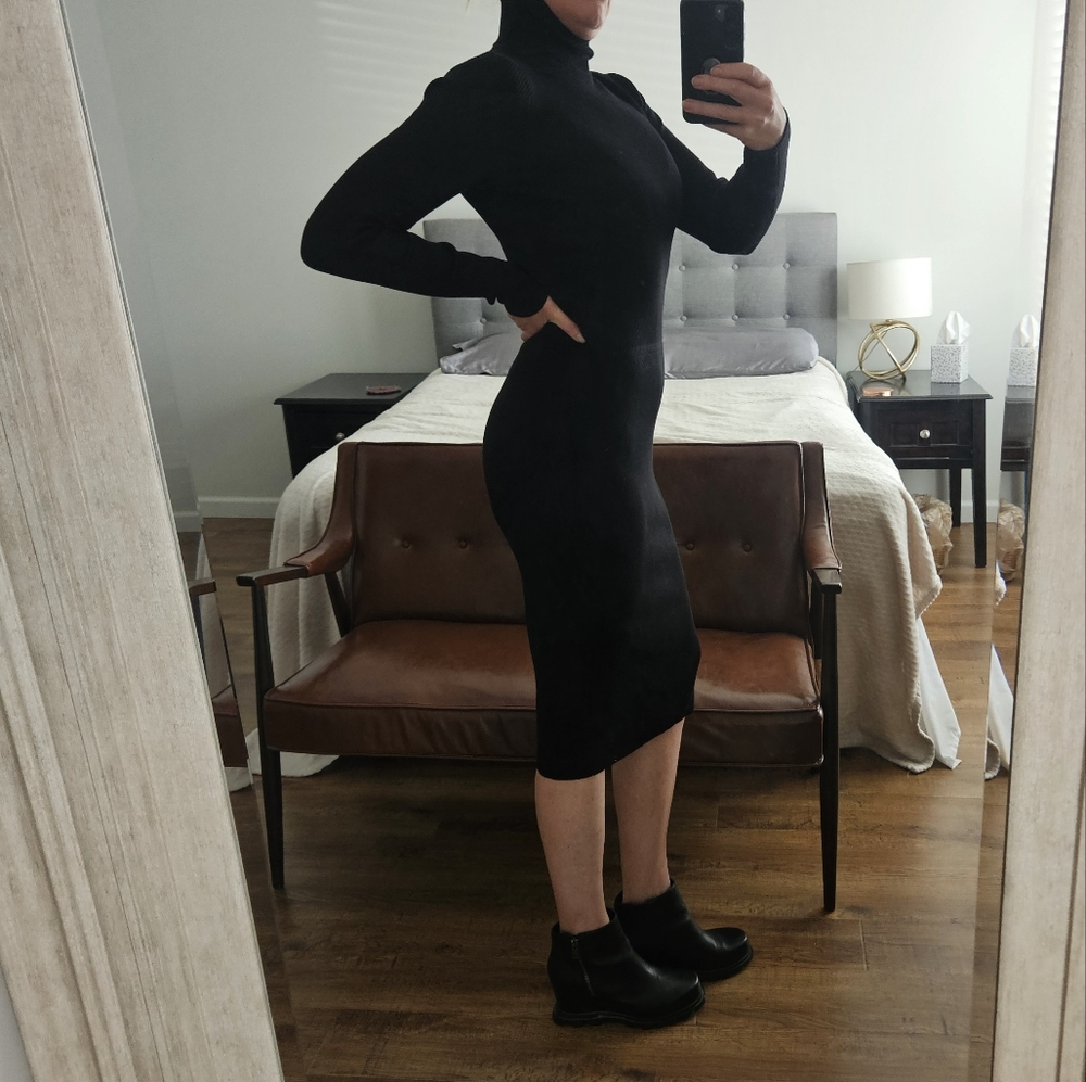 Black Sweater Dress